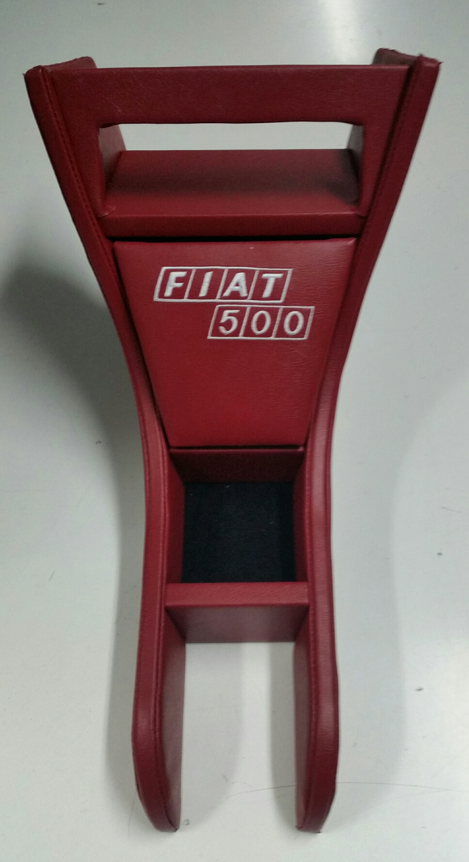 MOBILETTO PER FIAT 500 C/LOGO FIAT 500 COLORE ROSSO COD. TL001/F5